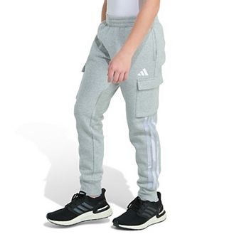 Boys 8-20 adidas Elastic Waistband 3-Stripes Halftone Camo Cargo Joggers
