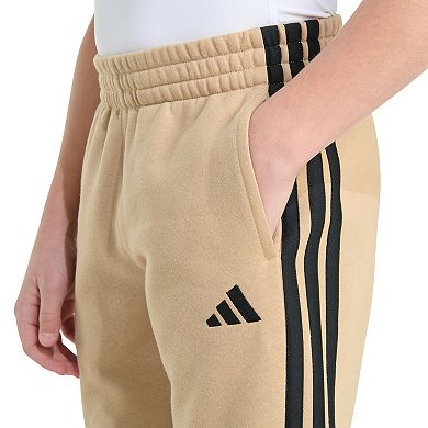 Boys 8-20 adidas Essential 3-Stripe Fleece Joggers