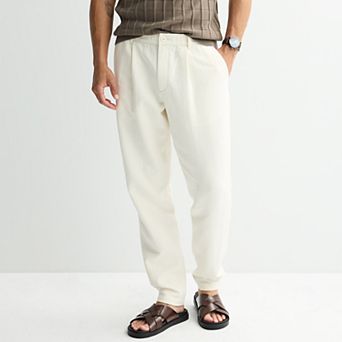 Men's Apt. 9® Textured Pleated Pants
