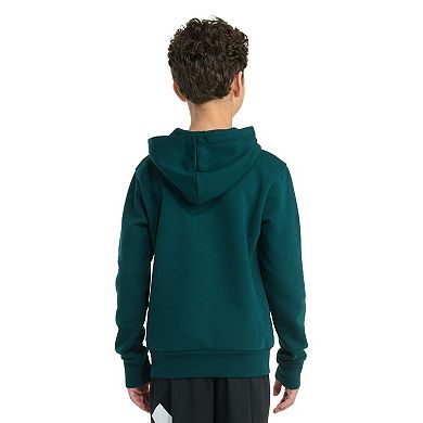 Boys adidas Long Sleeve Graphic Fleece Pullover Hoodie