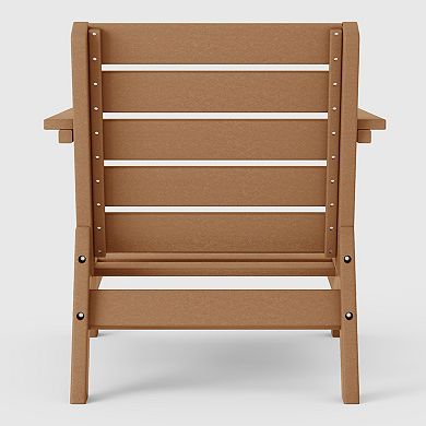 Westintrends Outdoor/patio Hdpe Deep Seating Armchair