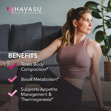 Night Time Fat Burner Capsules for Women, 60ct