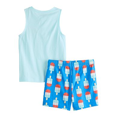 Toddler Boys Jumping Beans® Stay Cool Popsicle 2-pc. Knit Tank & Short Set