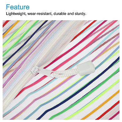 Mesh Zipper Pouches, A4 Colorful Document File Bags Storage Organizer for Office