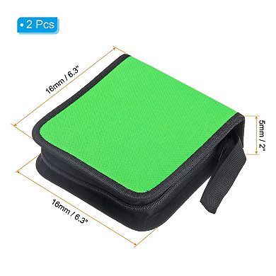 Storage Bag for CD, DVD, Records, Games Discs - Compact and Durable Organizer