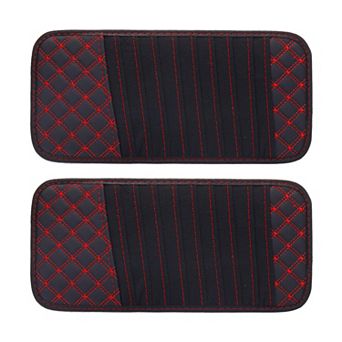 Visor CD Holders, Grid Disk Case Sleeve Storage Dividers Organizer with Strap