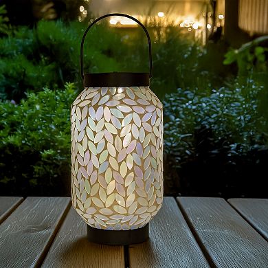 Home Essentials Mosaic Solar Lantern
