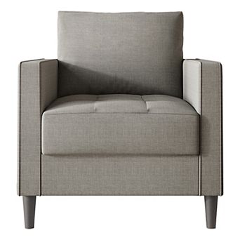 Contemporary Linen Chair