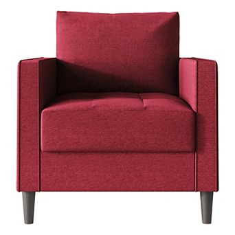 Contemporary Linen Chair