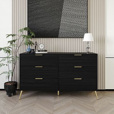 Modern 6 Drawers Dresser