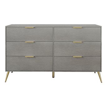 Modern 6 Drawers Dresser