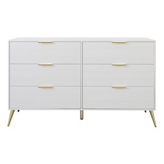 Modern 6 Drawers Dresser