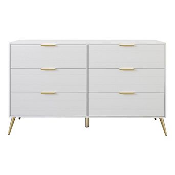 Modern 6 Drawers Dresser
