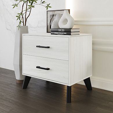 Classic 2-drawers Nightstand