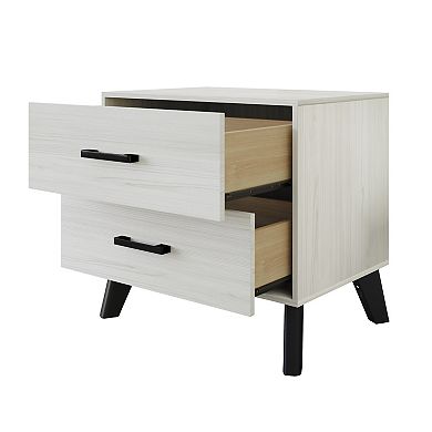 Classic 2-drawers Nightstand