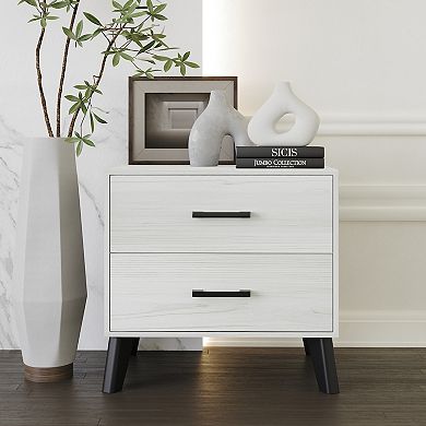 Classic 2-drawers Nightstand