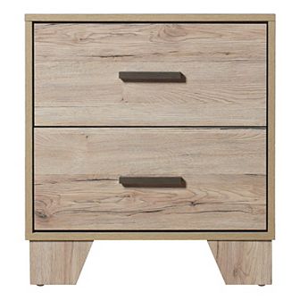 Classic Nightstand In Sanremo Light Oak