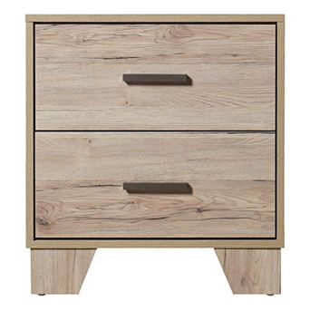 Classic Nightstand In Sanremo Light Oak