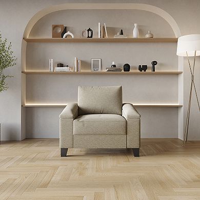 Modern Linen Chair