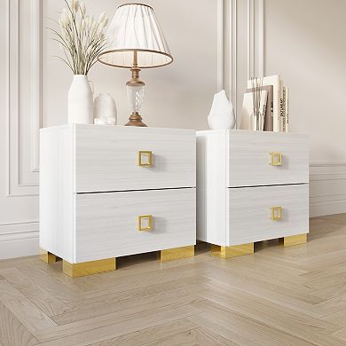 Modern Two Nightstands