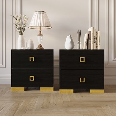 Modern Two Nightstands
