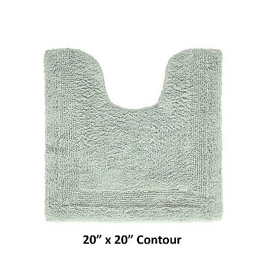 Better Trends Lux Collection Cotton Contour Bath Rug