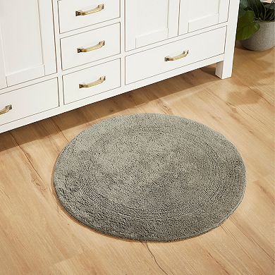 Better Trends Lux Collection Round Bath Rug