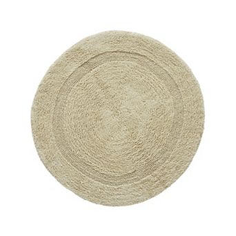 Better Trends Lux Collection Round Bath Rug