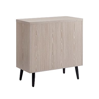 MANHATTAN COMFORT Jodie Mid-Century Modern Accent Cabinet