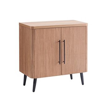 MANHATTAN COMFORT Jodie Mid-Century Modern Accent Cabinet