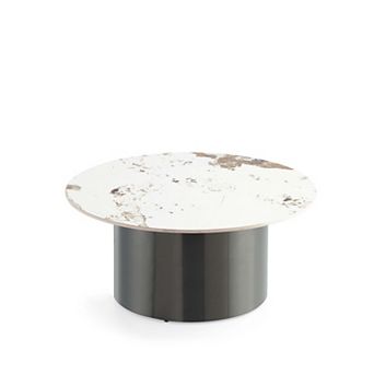 MANHATTAN COMFORT Alondra Modern Sintered Stone Top Coffee Table