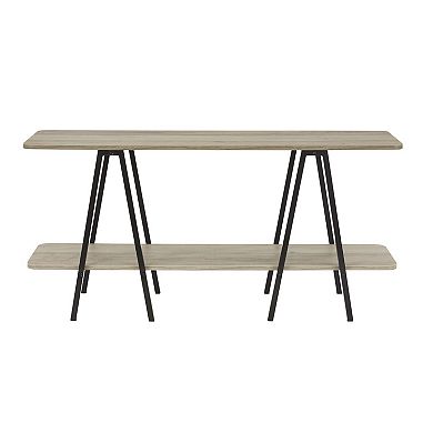 MANHATTAN COMFORT Celine 47.24" Modern 2-Shelf Console Table