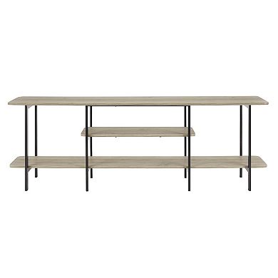 MANHATTAN COMFORT Celine 70.86" Modern 3-Shelf Console Table