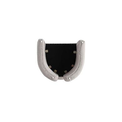 MANHATTAN COMFORT Corvette Modern Velvet Upholstered Dining Chair