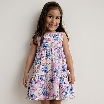 Disney's Lilo & Stitch Baby & Toddler Girls Tiered Bow Tie Dress by Jumping  Beans