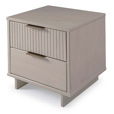 MANHATTAN COMFORT Granville 2-Piece Modern Solid Wood Standard Dresser and Nightstand Set