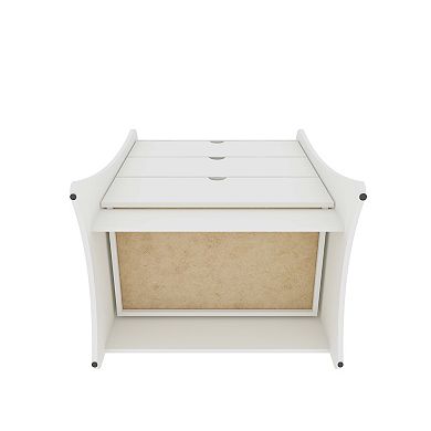 MANHATTAN COMFORT Coney 2-Piece Mid-Century Modern Dresser and Nightstand Set