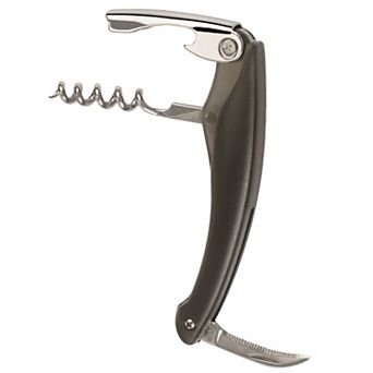 5 pc Wine Bottle Opener Set with Corkscrew, Pourer, Stopper & Pump