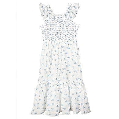 Girls 7-16 Rare Editions Floral Print Maxi Dress