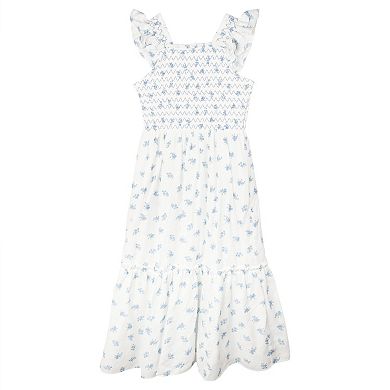 Girls 7-16 Rare Editions Floral Print Maxi Dress