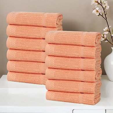 SUPERIOR Milo Smart Twist Cotton Absorbent Washcloths Set