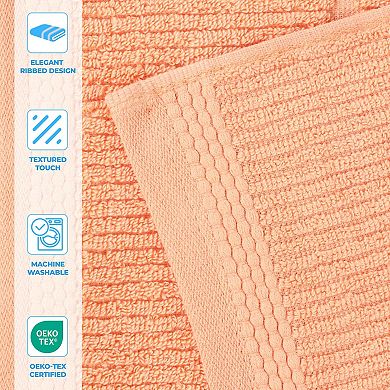 SUPERIOR Milo Smart Twist Cotton Absorbent Bath Towel Set