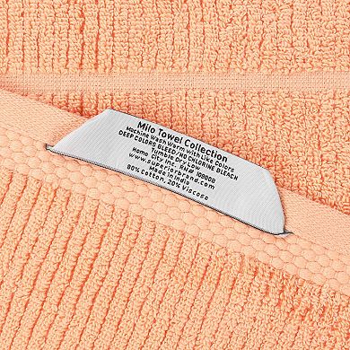 SUPERIOR Milo Smart Twist Cotton Absorbent Bath Towel Set