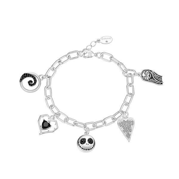 Disney's The Nightmare Before Christmas Silver Tone Jack Sally