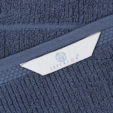 SUPERIOR Milo Smart Twist Cotton Absorbent Bath Sheets Set