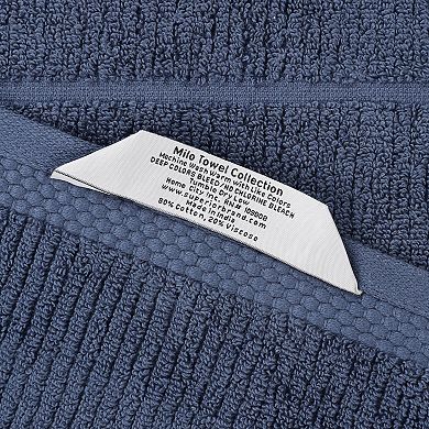 SUPERIOR Milo Smart Twist Cotton Absorbent Bath Sheets Set