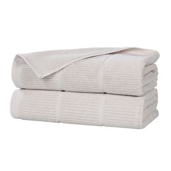 SUPERIOR Milo Smart Twist Cotton Absorbent Bath Sheets Set