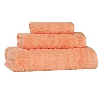 SUPERIOR Mika Smart Twist Cotton 3 pc Plush Absorbent Towel Set