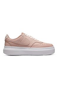Image of Nike Women's Court Vision Alta Leather Platform Casual Sneakers from Finish Line