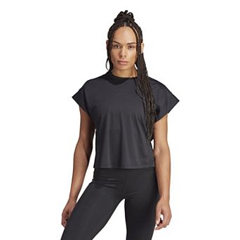 Women's adidas Cropped Studio Tee